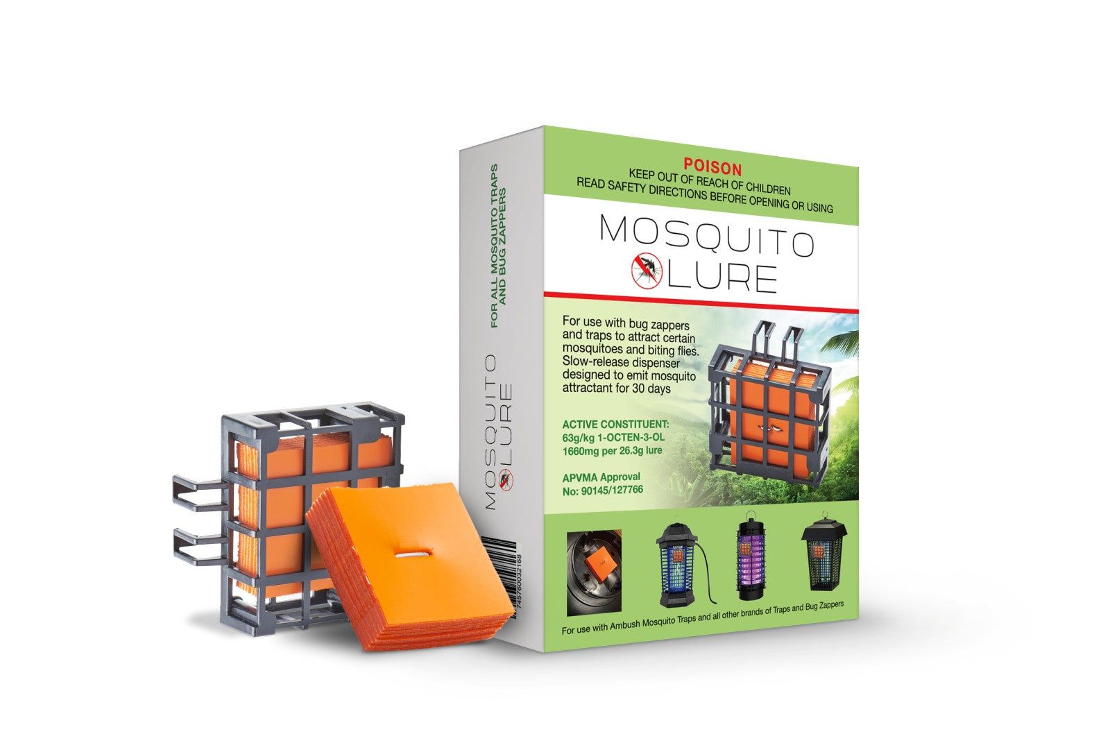 Mosquito Lure - Season Pack (6-Month Supply)